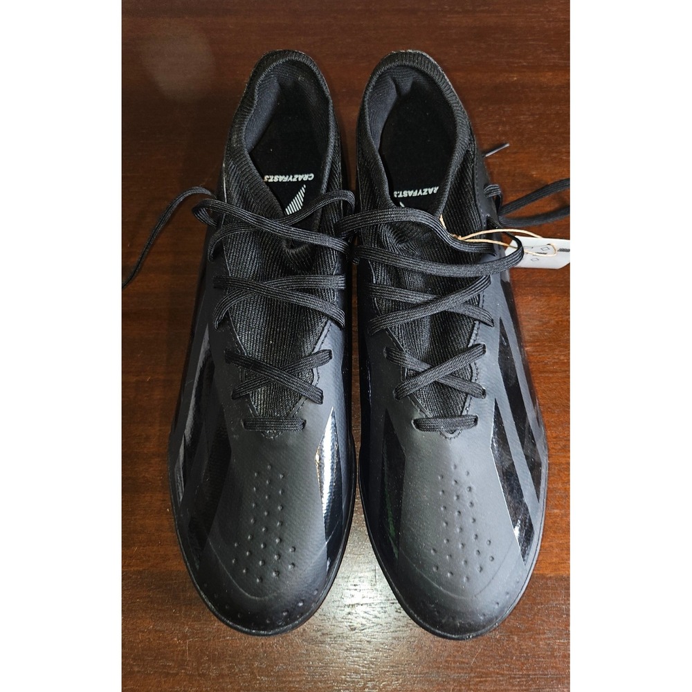 Adidas X Crazyfast.3 TF Soccer Cleats Mens 10 Black Turf Shoes GZ2015